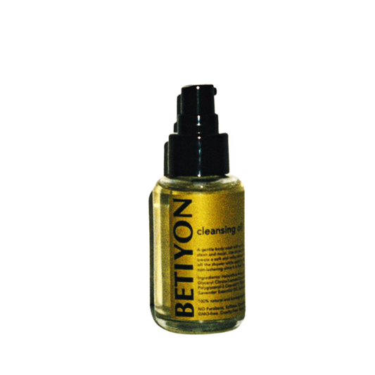 Cleansing Oil in travel size bottle from Betiyon