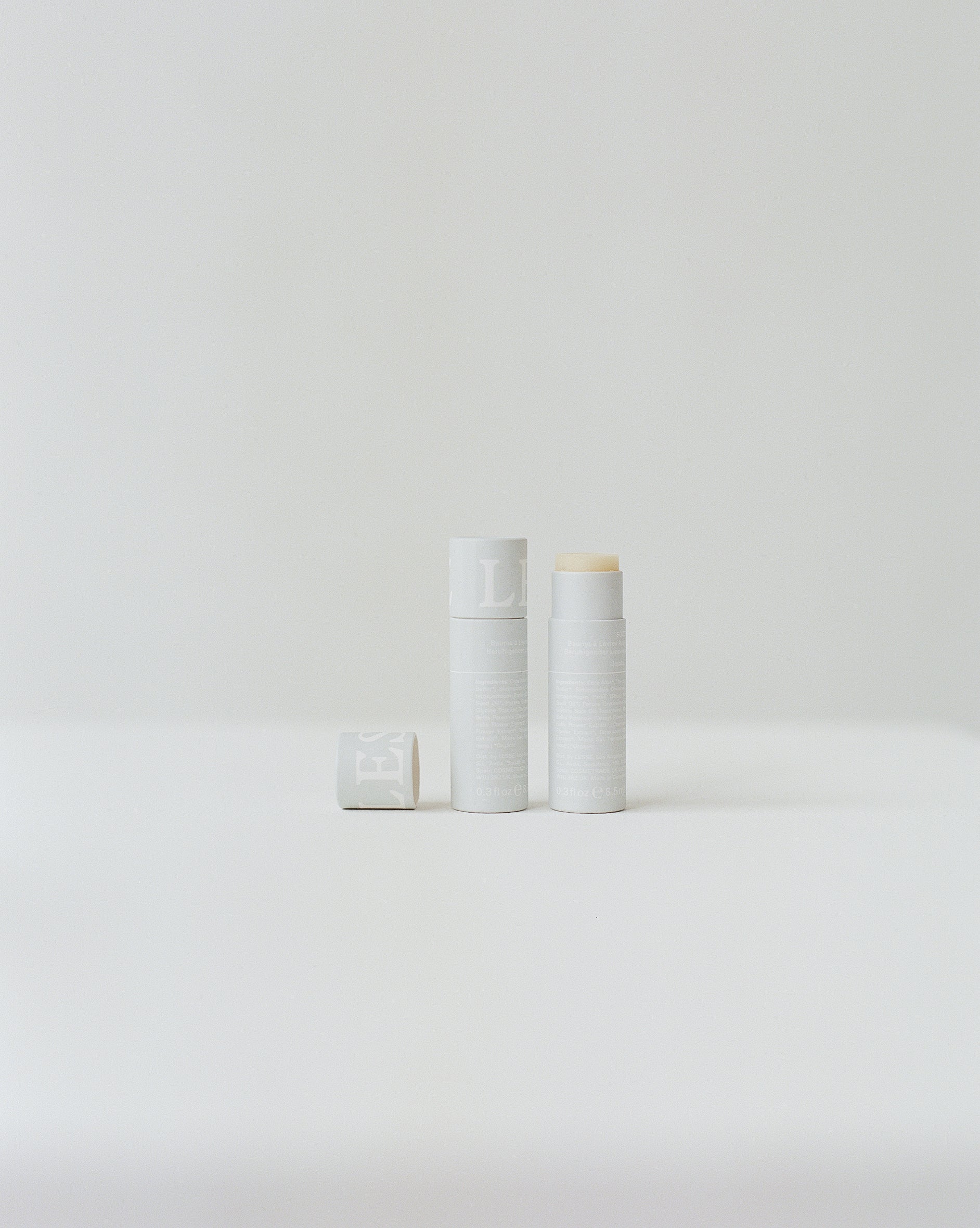 Soothing Lip Balm from LESSE, open packaging