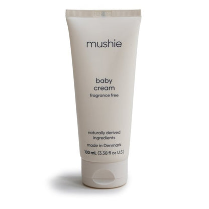 Baby cream fragrance free from Mushie