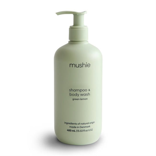 Shampoo & body wash green lemon from Mushie
