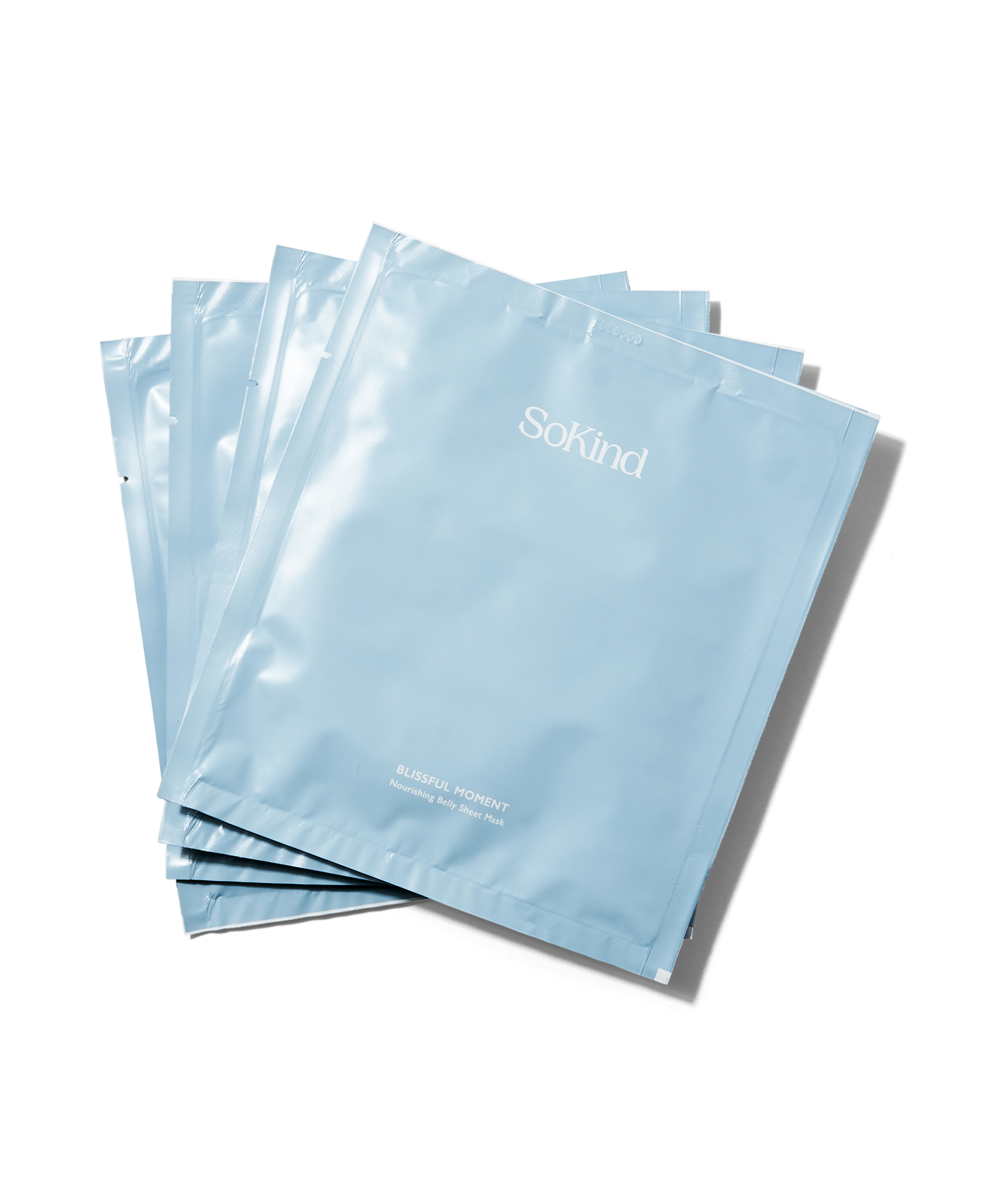 Blissful Moment from SoKind, 4 belly sheet masks