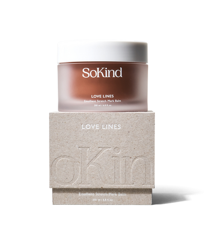 Love Lines from SoKind, a stretch mark balm